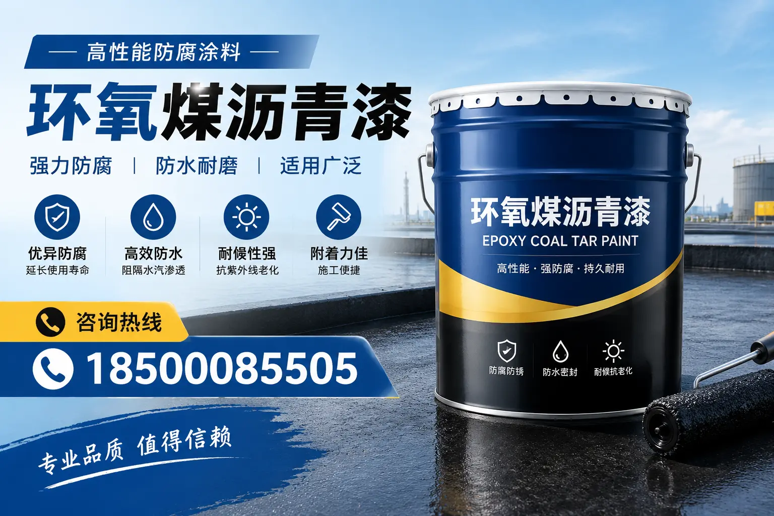 环氧煤沥青漆的主要成分与功能，偃师用户深度了解
